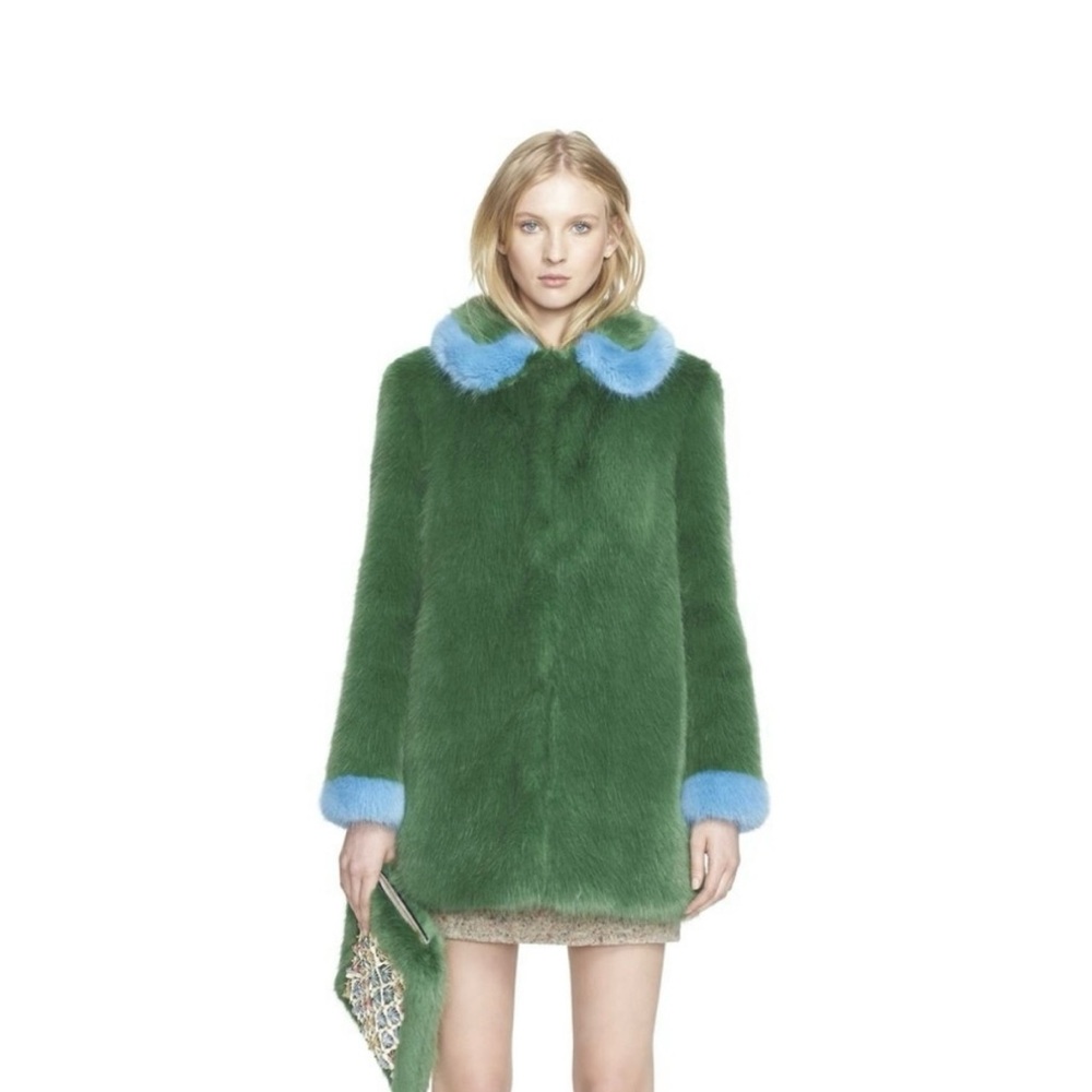 Shrimps green coat size M! Absolutely love but need to clean out and sell.